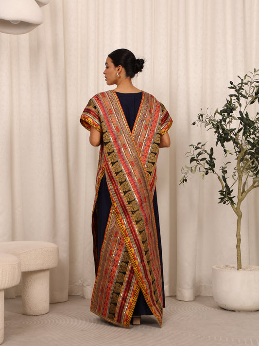 ARABIAN KAFTAN DRESS - BLUE