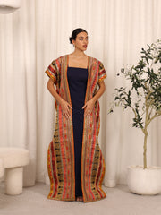 ARABIAN KAFTAN DRESS - BLUE