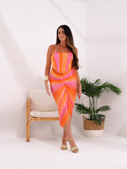 BYSARAD | CANDY BREEZE SKIRT & CORSET TOP SET