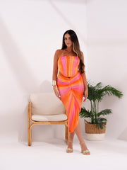 BYSARAD | CANDY BREEZE SKIRT & CORSET TOP SET