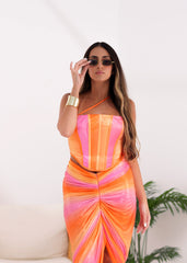 BYSARAD | CANDY BREEZE SKIRT & CORSET TOP SET