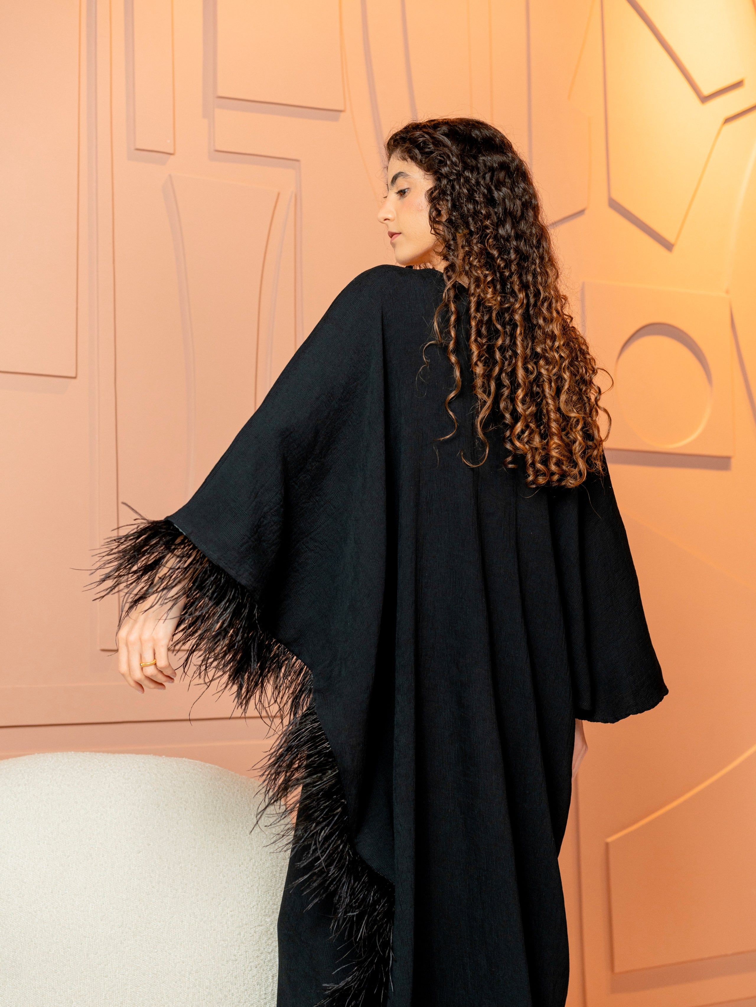 BYSARAD | GALA LONG SLEEVE DRESS - BLACK