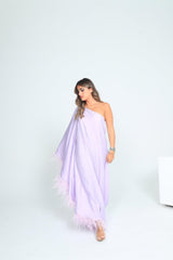 BYSARAD | GALA OFF SHOULDER DRESS - LILAC