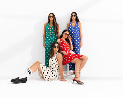 BYSARAD | POLKA DOT PANTS & WAISTCOAT CO-ORD