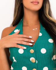 BYSARAD | POLKA DOT SHORTS & WAISTCOAT CO-ORD