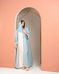 BYSARAD | THE MIRA ABAYA - BABY BLUE