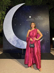 BYSARAD | THE SARA KAFTAN DRESS - BURGUNDY