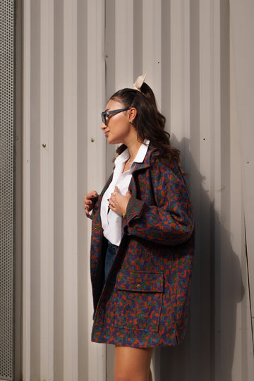 Teddy Jacket - Blue