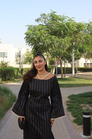 Kaftan Dress - Black