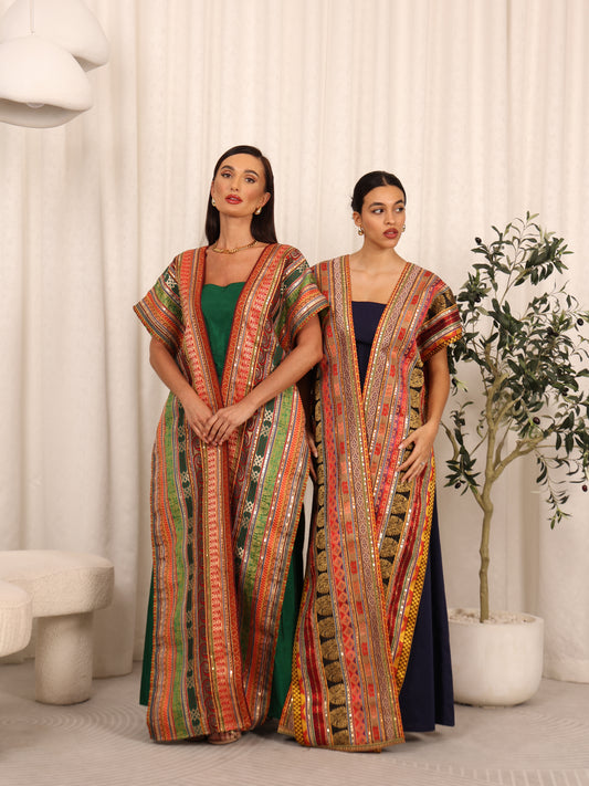 ARABIAN KAFTAN DRESS - GREEN