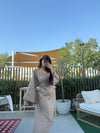 Kaftan Dress - Caramel Brown