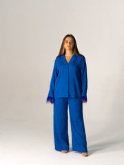 THE MARGARITA SUIT - SAPPHIRE BLUE