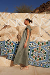 Kaftan Dress - Sage Green