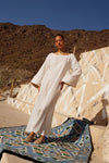 Kaftan Dress - White