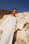 Kaftan Dress - White
