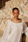 Kaftan Dress - White