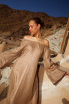 Kaftan Dress - Caramel Brown