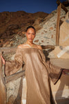 Kaftan Dress - Caramel Brown