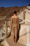 Kaftan Dress - Caramel Brown