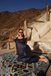Kaftan Dress - Navy Blue