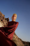Kaftan Dress - Burgundy