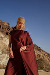 Kaftan Dress - Burgundy