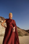 Kaftan Dress - Burgundy