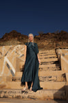 Kaftan Dress - Teal Blue