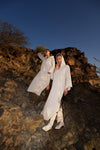 Kaftan Dress with Hood - Beige