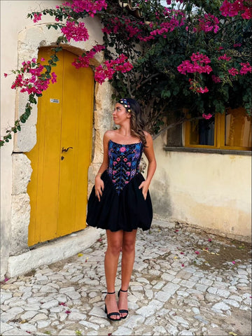 BYSARAD FASHION HOUSE HENNA DRESS