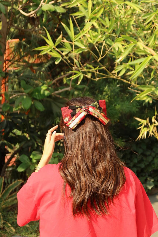 PALESTINIAN EMBROIDERY BOW