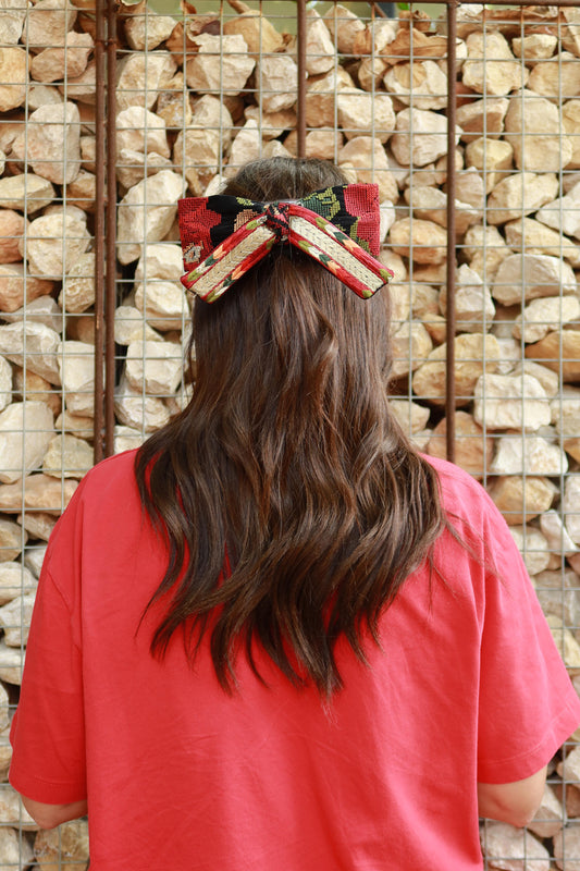 PALESTINIAN EMBROIDERY BOW