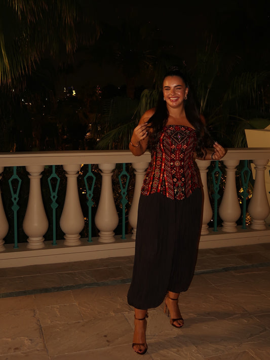 BYSARAD FASHION HOUSE LONG CORSET SET