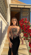BYSARAD FASHION HOUSE HENNA DRESS