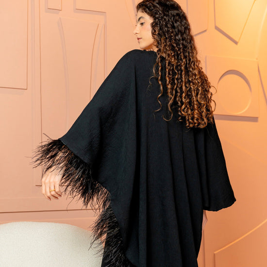 BYSARAD | GALA LONG SLEEVE DRESS - BLACK