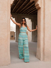 BYSARAD | ICONICA HALTER NECK TOP & PANTS CO-ORD