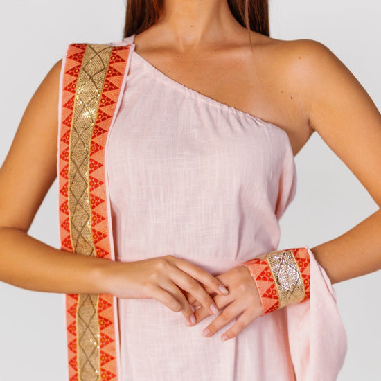 BYSARAD | THE GAIA KAFTAN DRESS - PINK