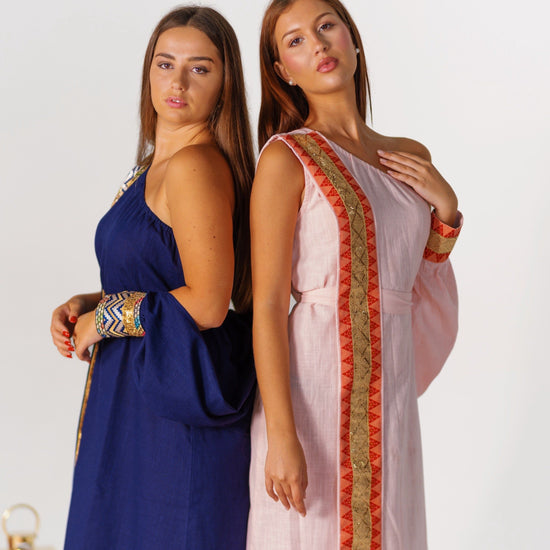 BYSARAD | THE GAIA KAFTAN DRESS - PINK