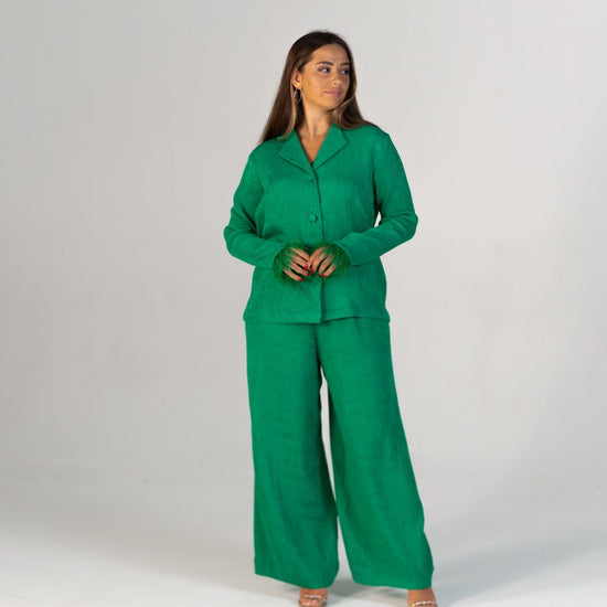 BYSARAD | THE MARGARITA SUIT - EMERALD GREEN