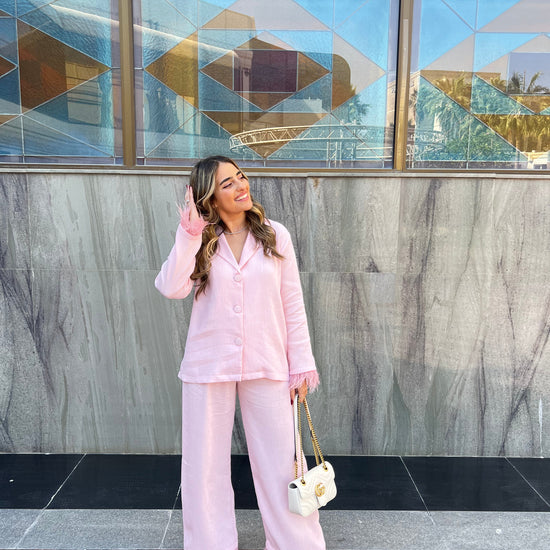 BYSARAD | THE MARGARITA SUIT - PASTEL PINK