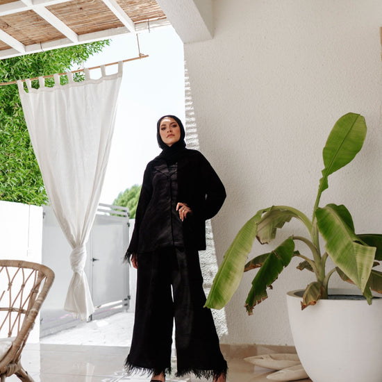 BYSARAD | THE MARGARITA SUIT - REAL BLACK