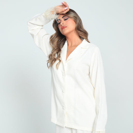 BYSARAD | THE MARGARITA SUIT - REAL WHITE