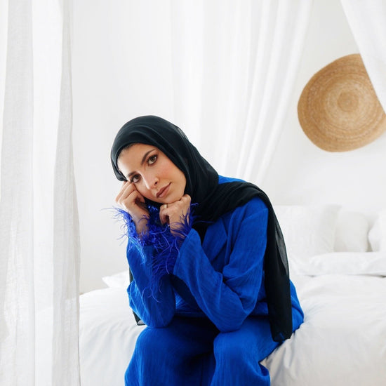 BYSARAD | THE MARGARITA SUIT - SAPPHIRE BLUE