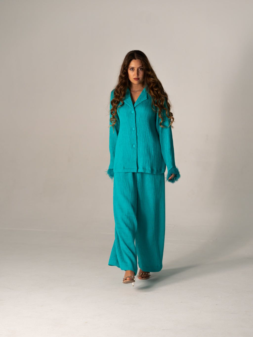 BYSARAD | THE MARGARITA SUIT - TURQUOISE