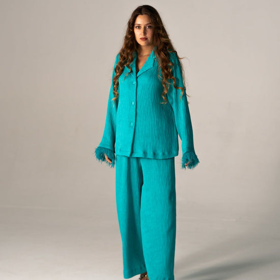 BYSARAD | THE MARGARITA SUIT - TURQUOISE