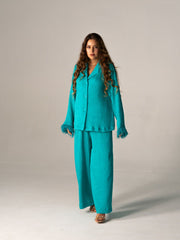 BYSARAD | THE MARGARITA SUIT - TURQUOISE