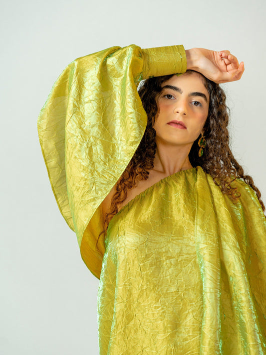 BYSARAD | THE SARA KAFTAN DRESS - GREEN